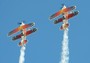 Christen Eagle aerobatic team performs at Oshkosh AirVenture